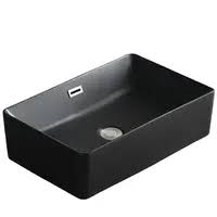 BASSINO Ceramic Wash Basin Countertop Tabletop Bathroom Sink Wash Basin(500x350x155mm)