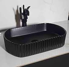 BASSINO Ceramic Wash Basin Countertop Tabletop Bathroom Sink Wash Basin(510x310x115mm)