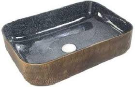 BASSINO Ceramic Wash Basin Countertop Tabletop Bathroom Sink Wash Basin(500x400x130mm)