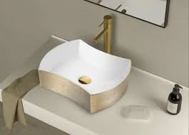 BASSINO Ceramic Wash Basin Countertop Tabletop Bathroom Sink Wash Basin(530x380x120mm)