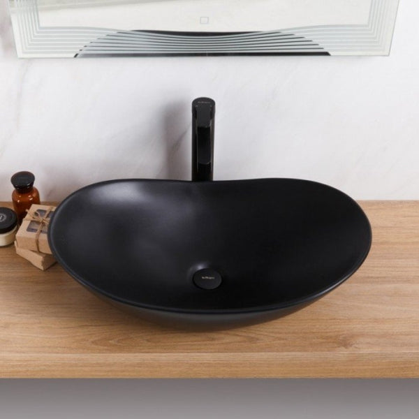 Premium Designer Table top/Counter top Wash Basin/Vessel sink (24x14x6 In)BTT-1036