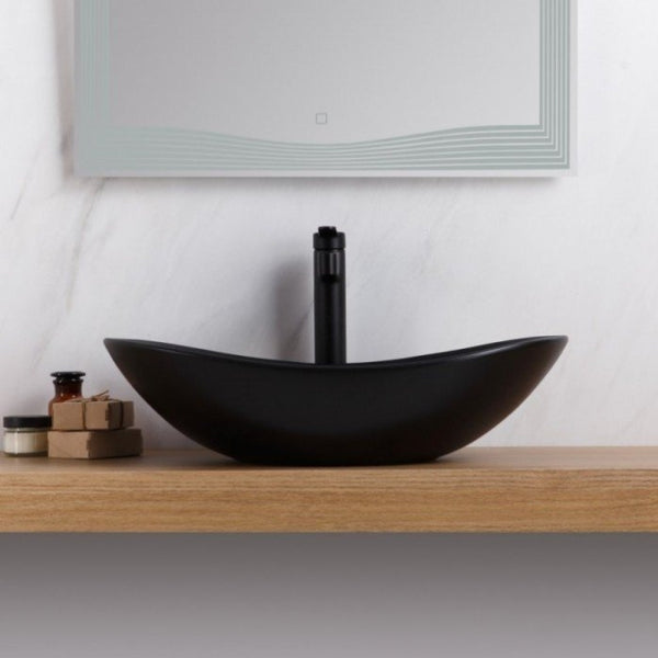Premium Designer Table top/Counter top Wash Basin/Vessel sink (24x14x6 In)BTT-1036
