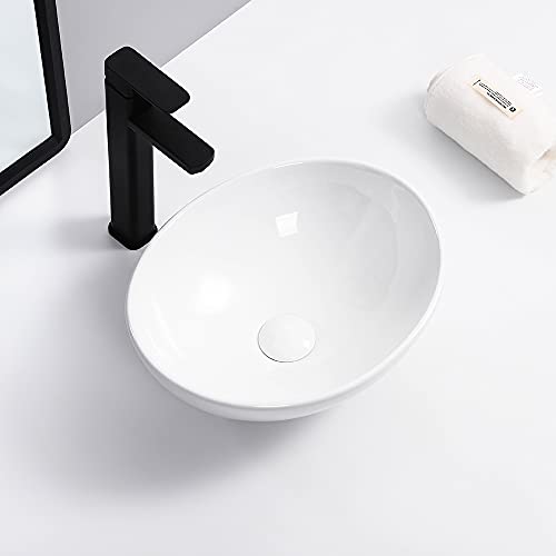Premium White Table top Wash Basin (16x14x6 In) OMINI-WHITE