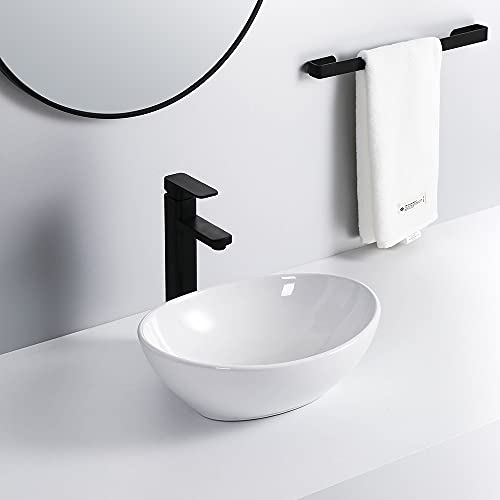 Premium White Table top Wash Basin (16x14x6 In) OMINI-WHITE