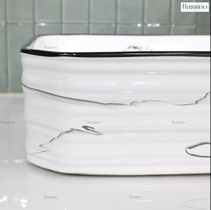 Premium Designer Table top Wash Basin (18x13x5 In) BTT-1366