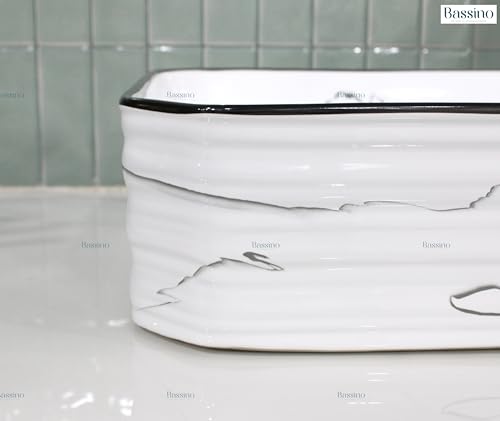 Premium Designer Table top Wash Basin (18x13x5 In) BTT-1366