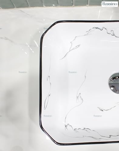 Premium Designer Table top Wash Basin (18x13x5 In) BTT-1366