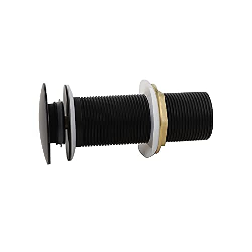 BASSINO Heavy Quality Full Brass Pop Up Full Thread Waste Coupling 32 MM (4 INCH, Black)