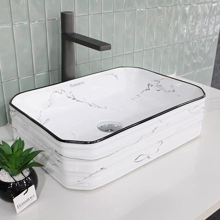 Premium Designer Table top Wash Basin (18x13x5 In) BTT-1366