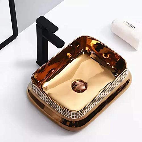 Premium Designer Table top/Counter top Wash Basin/Vessel sink (18x14x5.5 In) BTT-1019-IN