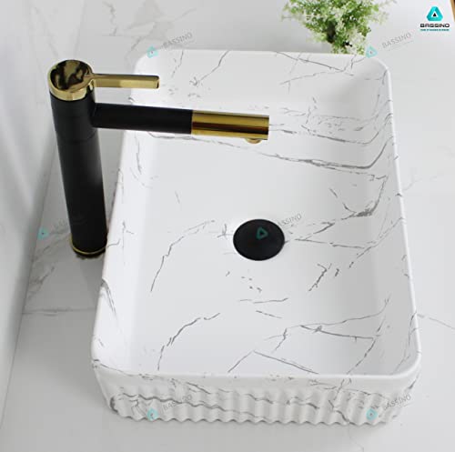 Premium Designer Table top/Counter top Wash Basin/Vessel sink (19x14x4.5 In) BTT-1409