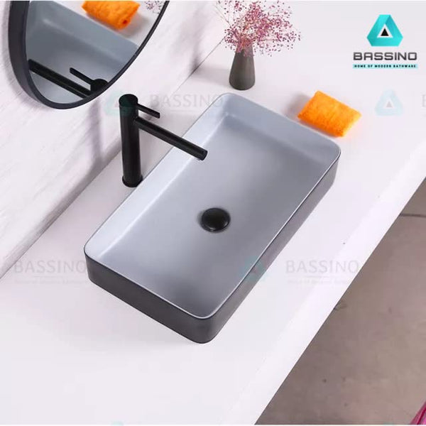 Premium Designer Table top/Counter top Wash Basin/Vessel sink (24x14x4.5 In)BTT-1057