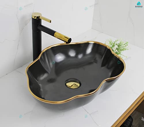 Premium Designer Table top/Counter top Wash Basin/Vessel sink (20x15x5 In) BTT-1328