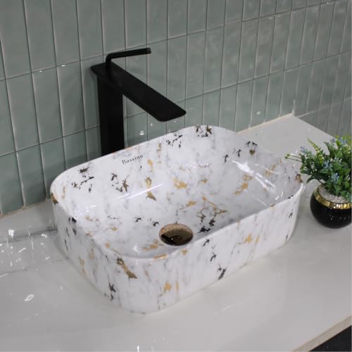 Premium Designer Table top Wash Basin (16x12x6 In) BTT-1272-IN