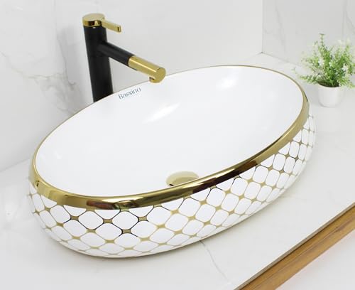 Premium Designer Table top/Counter top Wash Basin/Vessel sink (24x16x6 In)BTT-1005