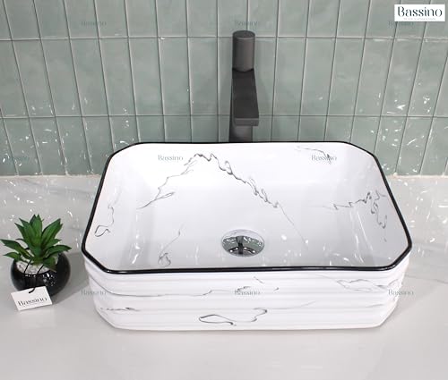 Premium Designer Table top Wash Basin (18x13x5 In) BTT-1366