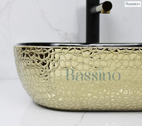 Premium Designer Table top/Counter top Wash Basin/Vessel sink (18x13x5.5 In) BTT-1013