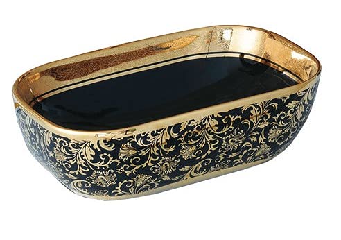 Premium Designer Table top/Counter top Wash Basin/Vessel sink (18x13x5.5 In) BTT-1093
