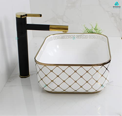 Premium Designer Table top/Counter top Wash Basin/Vessel sink (16x12x6 In) BTT-1373