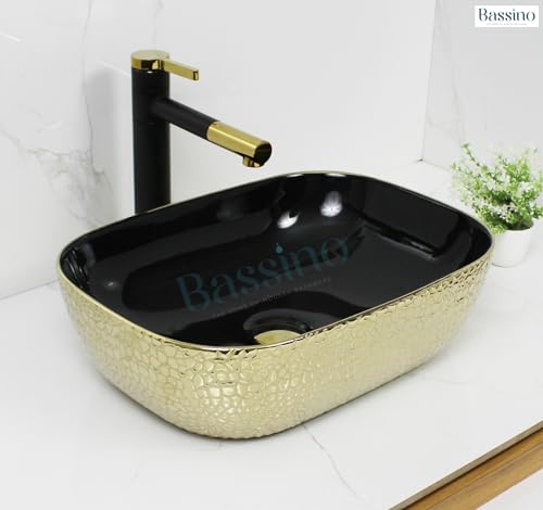 BASSINO Tabletop Ceramic Basin (455 x 325 x 135 mm)