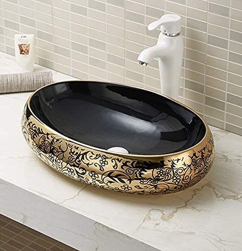 Premium Designer Table Top Wash Basin (24x16x6 In) BTT-1219