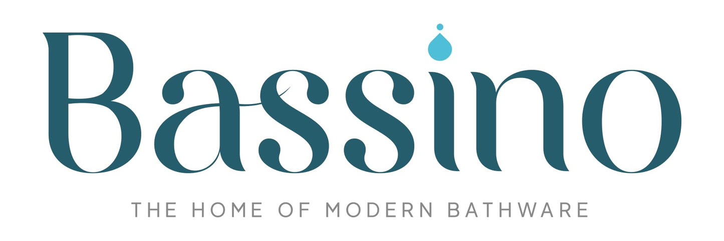 BASSINO Design Wash Basin Ceramic Tabletop Marble Bathroom Sink/Countertop Vessel Sink for Bathroom & Living Room - 455 x 325 x 145 mm (White Marble)