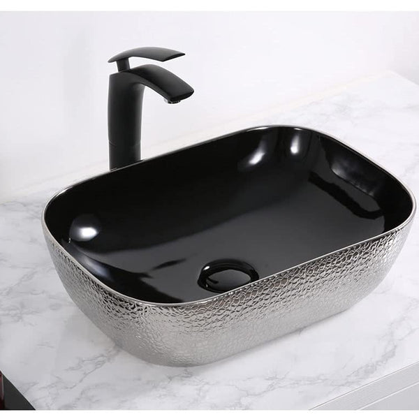 Premium Designer Table top/Counter top Wash Basin/Vessel sink (18x13x5.5 In) BTT-1100