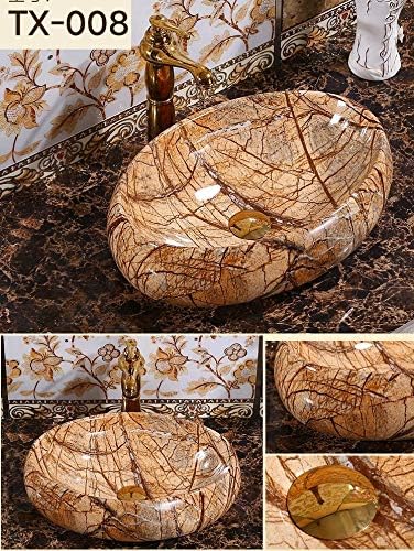 Premium Designer Table top/Counter top Wash Basin/Vessel sink (19x14x6 In) BTT-1039