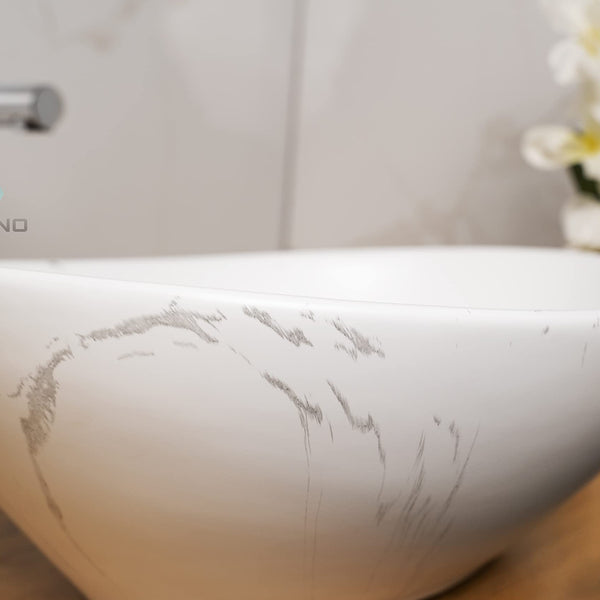 Premium Designer Table top/Counter top Wash Basin/Vessel sink (16x13x5.5 In) BTT-1309