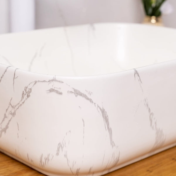 Premium Designer Table top/Counter top Wash Basin/Vessel sink (16x12x6 In) BTT-1270