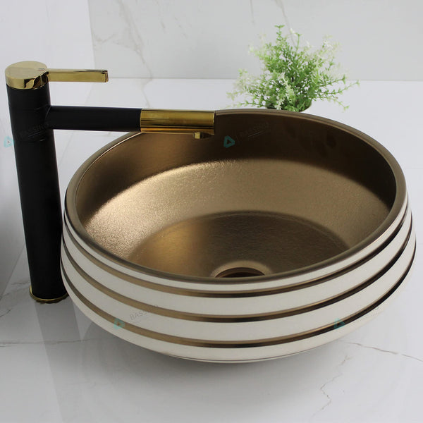 Premium Designer Table top/Counter top Wash Basin/Vessel sink (16x16x7 In) BTT-1179