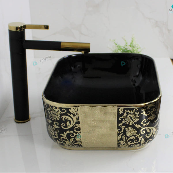 Premium Designer Table top/Counter top Wash Basin/Vessel sink (16x12x6 In) BTT-1374