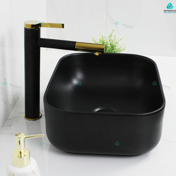 Premium Designer Table top/Counter top Wash Basin/Vessel sink (16x12x6 In) BTT-1260