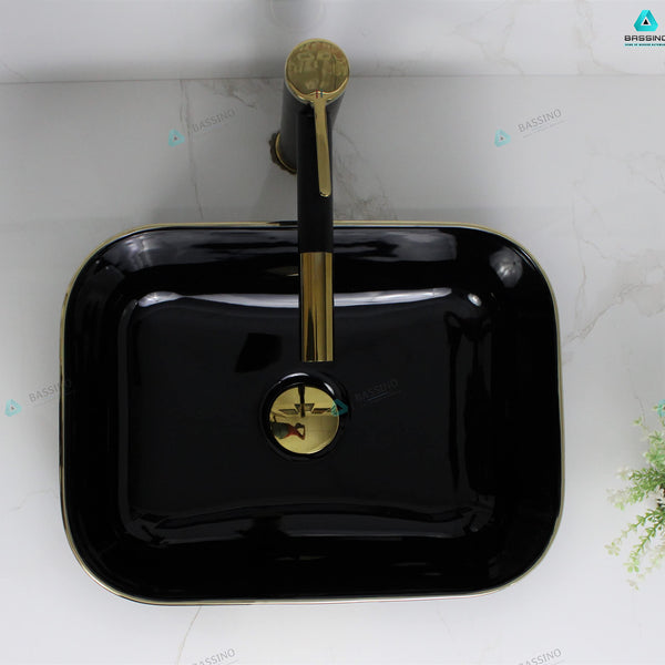 Premium Designer Table top/Counter top Wash Basin/Vessel sink (16x12x6 In) BTT-1374