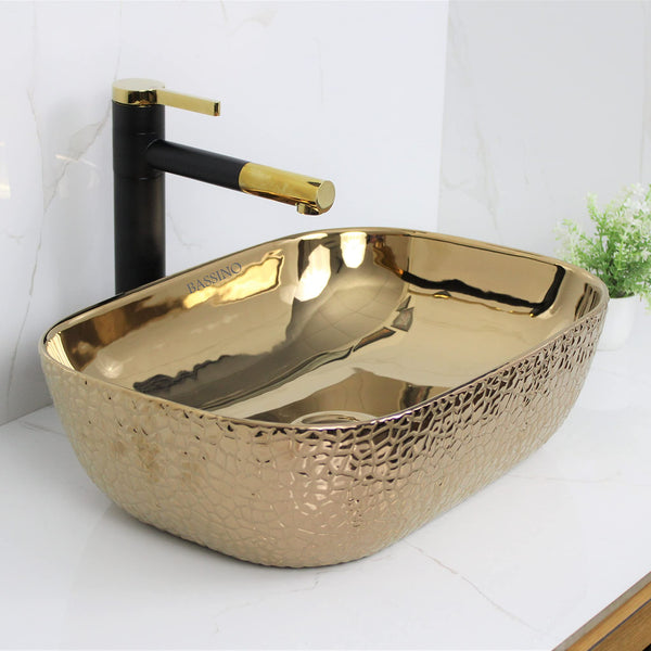 Premium Designer Table top/Counter top Wash Basin/Vessel sink (18x13x5.5 In) BTT-1094