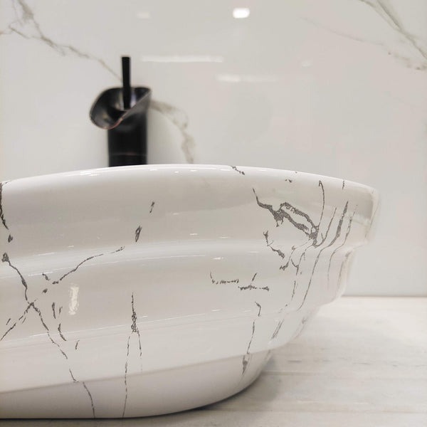 Premium Designer Table top/Counter top Wash Basin/Vessel sink (18X14X6 In) BTT-1074