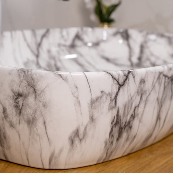 Premium Designer Table top/Counter top Wash Basin/Vessel sink (24x15x6 In)BTT-1365