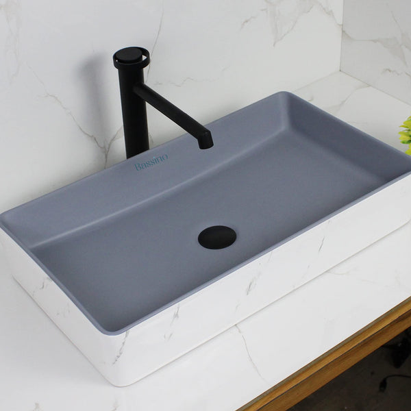 Premium Designer Table top/Counter top Wash Basin/Vessel sink (24x14x4.5 In)BTT-1449