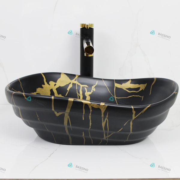 Premium Designer Table top/Counter top Wash Basin/Vessel sink (18X14X6 In) BTT-1072