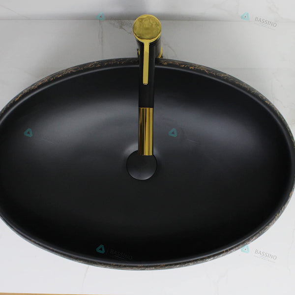 Premium Designer Table top/Counter top Wash Basin/Vessel sink (24x16x6 In)BTT-1055