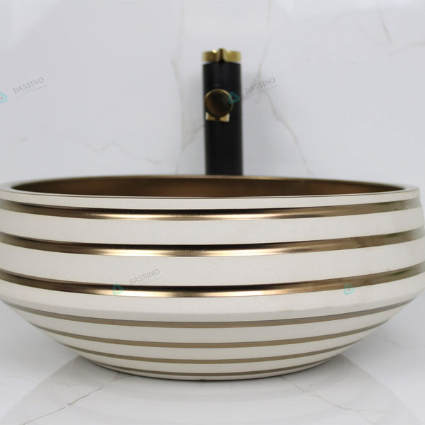 Premium Designer Table top/Counter top Wash Basin/Vessel sink (16x16x7 In) BTT-1179