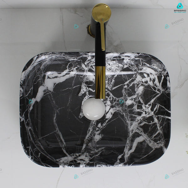 Premium Designer Table top/Counter top Wash Basin/Vessel sink (16x12x6 In) BTT-1361