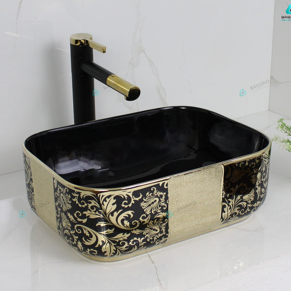 Premium Designer Table top/Counter top Wash Basin/Vessel sink (16x12x6 In) BTT-1374