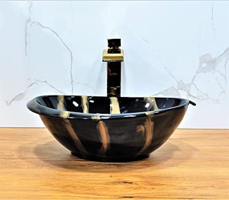 Premium Designer Table top/Counter top Wash Basin/Vessel sink (16x13x5.5 In) BTT-1305