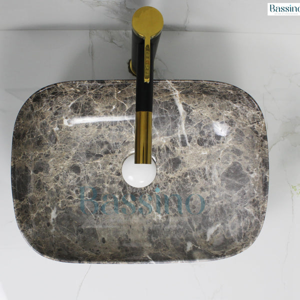 Premium Designer Table top/Counter top Wash Basin/Vessel sink (18x13x5.5 In) BTT-1025-IN