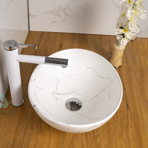 Premium Designer Table top/Counter top Wash Basin/Vessel sink (16x13x5.5 In) BTT-1309