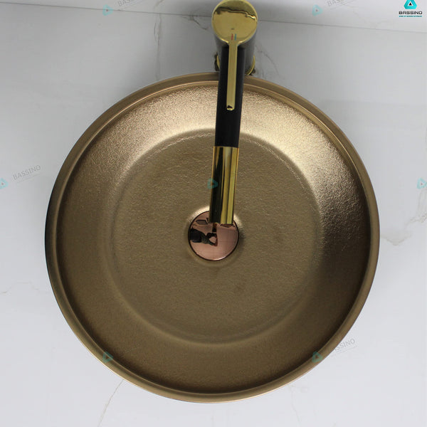 Premium Designer Table top/Counter top Wash Basin/Vessel sink (16x16x7 In) BTT-1179