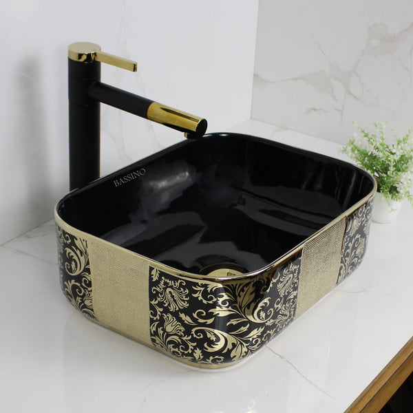 Premium Designer Table top/Counter top Wash Basin/Vessel sink (16x12x6 In) BTT-1374