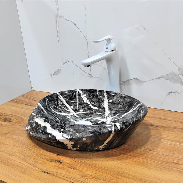 Premium Designer Table top/Counter top Wash Basin/Vessel sink (19x13x5 In) BTT-0165
