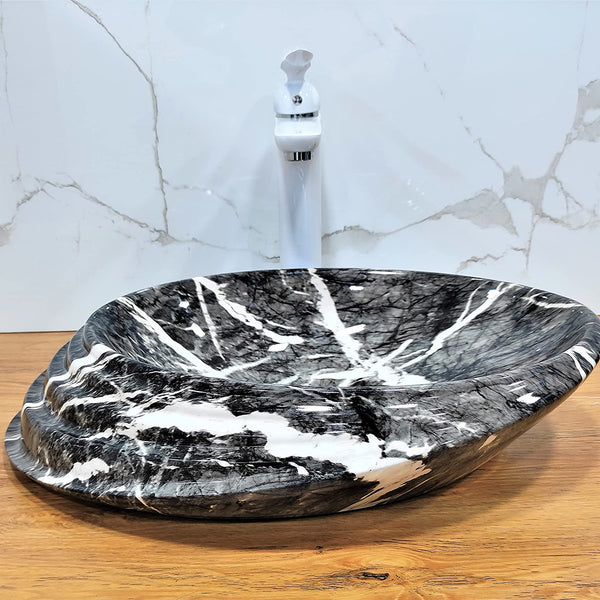 Premium Designer Table top/Counter top Wash Basin/Vessel sink (19x13x5 In) BTT-0165